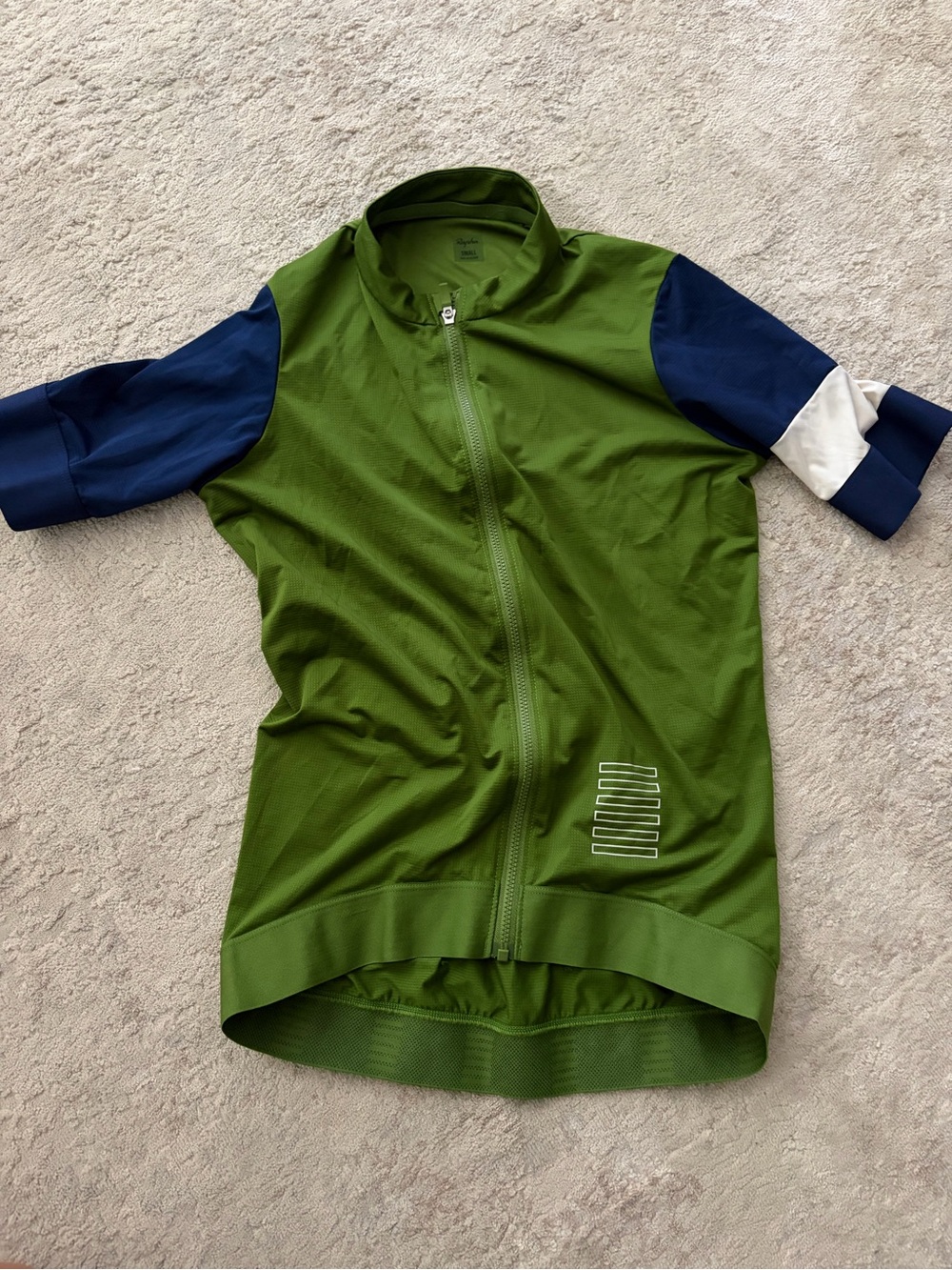 Women’s small Rapha green and Blue Jersey